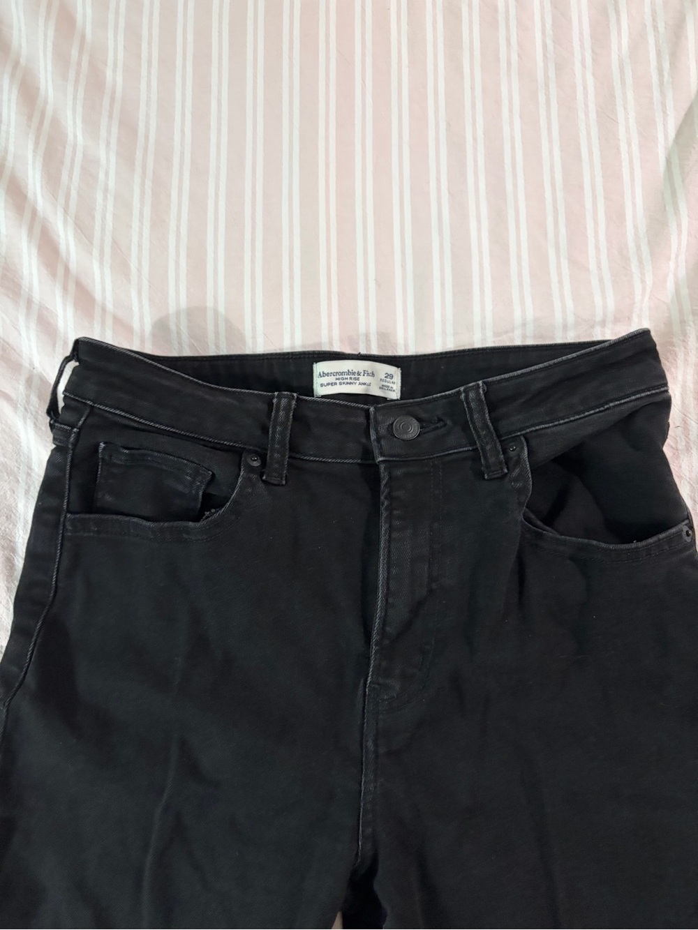 Abercrombie & Fitch Black Skinny Jeans